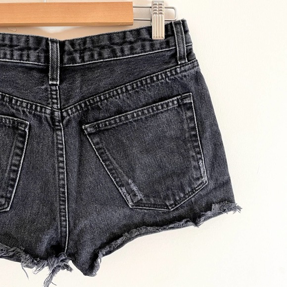 Reformation Black High Rise Jean Short Size 28 - Picture 10 of 12